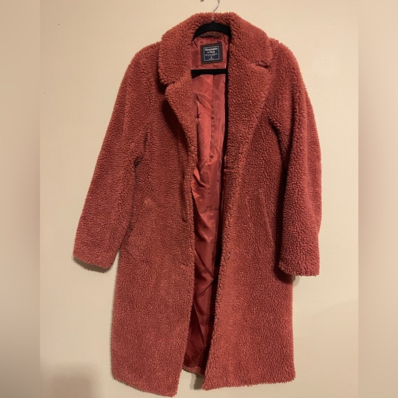 Abercrombie & Fitch Teddy Coat - Picture 1 of 4